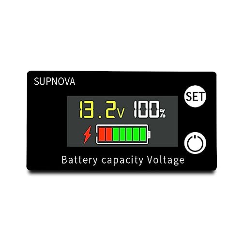 Jtqyfi LCD Batteriekapazitätstester Spannungsmesser