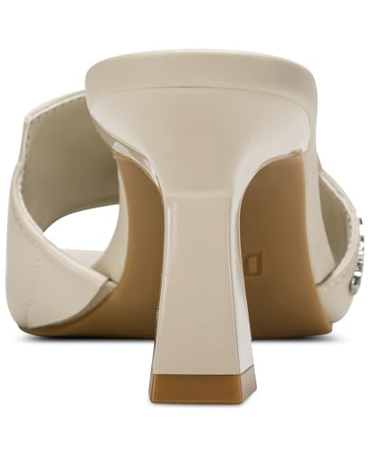 Image of DKNY Women's Kailyn Square Toe Heeled Sandal Mules | Casual Sandals