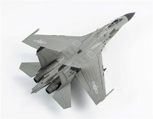 Avión J16 a escala 1/48 en aleación fundida a presión con acabados de alta fidelidad para vitrina