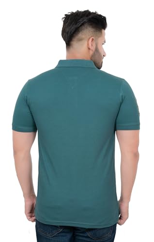 Image of Stylish Men T-Shirt | Polo Neck | Casual Wear | Solid T Shirt | Collar t Shirt | Half Sleeve T Shirt | Regular Fit | Summer Wear Tshirt for Men
