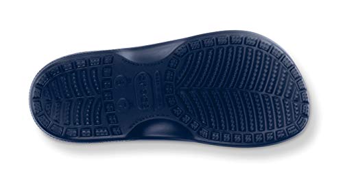 Image of crocs Unisex Baya Navy Flip Flops Thong Sandals - M9W11