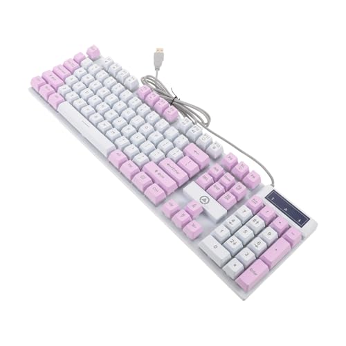 Clavier gamer mécanique USB filaire PC portable effets lumineux