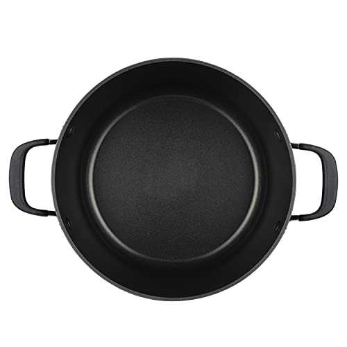 KitchenAid Hard Anodized Nonstick Stock pot with Lid, 8-Quart, Onyx Black - image 8