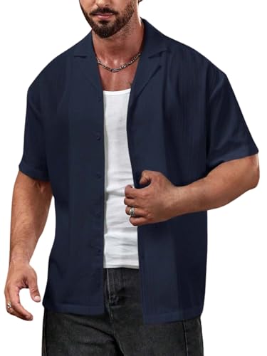 Image of FUNKY RICH Funkyrich Textured Popcorn Shirts for Men || Casual Shirt for Men || Shirt for Men|| Men Stylish Half Sleeve Shirt || Men Fancy Shirt