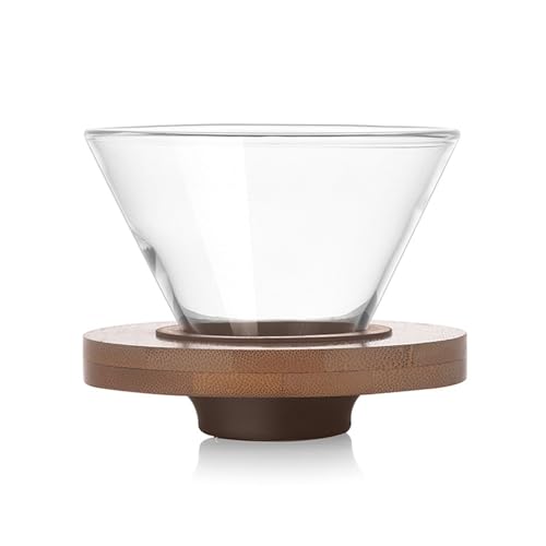 Café de vidrio de borosilicato: cafetera de goteo para cold brew y vertido 4