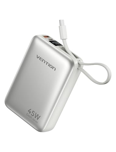 VENTION 45W Power Bank, CCC Certified 20000mAh with Built-in...