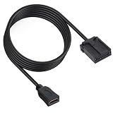 Poyiccot HDMI Type E Cable for Automotive Connection System, HDMI Type E Male to Standard HDMI 2.0 Female Adapter 4K for Car Audio Video/Automotive HDMI Cable,5ft/1.5m