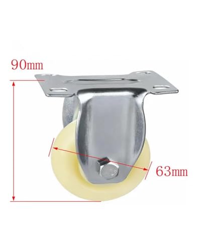 Roulette directionnelle en nylon résistant pour stabiliser les meubles lourds