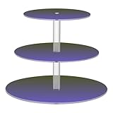 Structure rigide mais raffinée : ce joli présentoir à cupcakes combine des panneaux en acrylique durable avec une finition polie, offrant un soutien fiable et une présentation propre et professionnelle pour tout événement