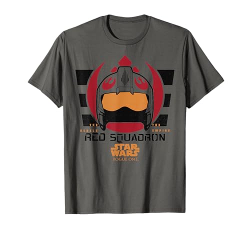 T-shirt Star Wars Rogue One en maille premium avec logo Red Squadron