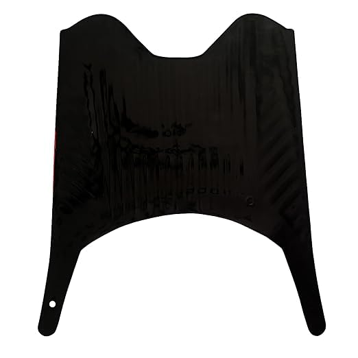 Image of DEEPON Scooter Floor Mat | Activa 6G Red Custom Fit | Waterproof Anti Slip Rubber Footboard Mat for Activa 6G All Weather Protection