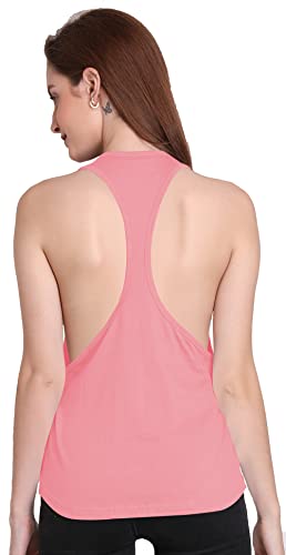 Image of THE BLAZZE Women's Sleeveless Loose Fit Racerback Yoga Workout Tank Top