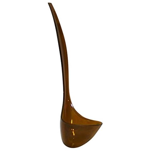 Plastic Amber Punch Bowl Ladle Cover