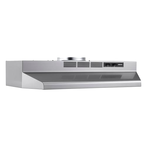 Broan-Nutone 30-Inch Fingerprint Resistant Convertible Under-Cabinet Range Hood