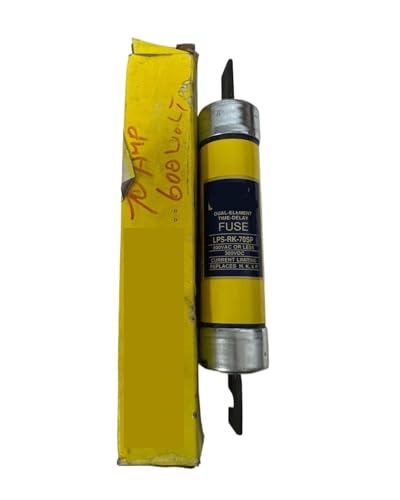 Fusible temporisé LPS-RK-70SP 70A 600V double niveau cartouche basse crête