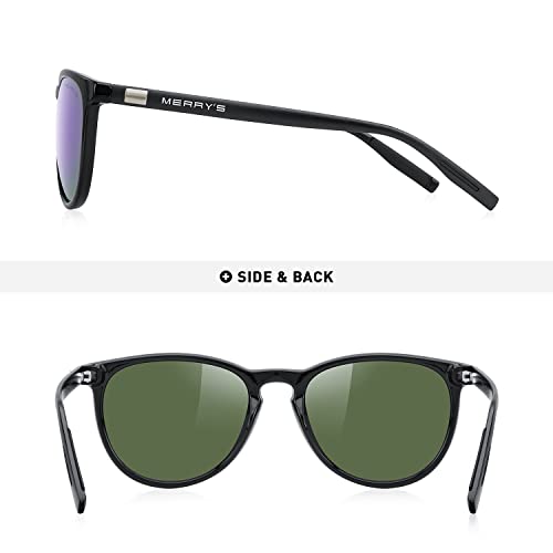 Image of MERRY'S Unisex Polarized Aluminum Sunglasses Vintage Sun Glasses For Men /Women S8286