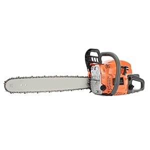 20" Petrol Chainsaw, 58CC 2-Stroke Top Handle Chain Saw, Lightweight Powerful Saw for Tree Felling, Logging, Garden Pruning, Heavy Duty Tasks, 8500rpm (Orange)