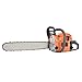 20" Petrol Chainsaw, 58CC 2-Stroke Top Handle Chain Saw, Lightweight Powerful Saw for Tree Felling, Logging, Garden Pruning, Heavy Duty Tasks, 8500rpm (Orange)