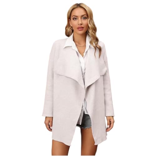Veste tricotée fluide grande taille vêtement de bureau