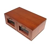 Apparence élégante : doté d'un design de boîte de vanité en bois, ce support d'écran ajoute de la sophistication et du style à votre configuration de bureau, support d'écran d'ordinateur, support d'écran d'ordinateur