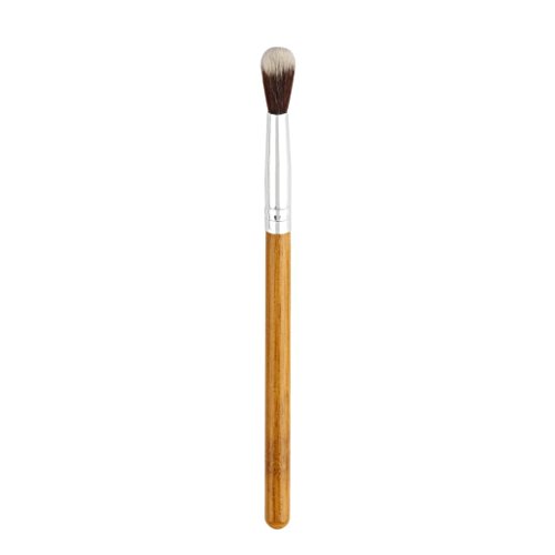 Iuhan Selling Bamboo Handle Synthetic Fiber Eyeshadow Brush High Light Makeup Brush (Brown)