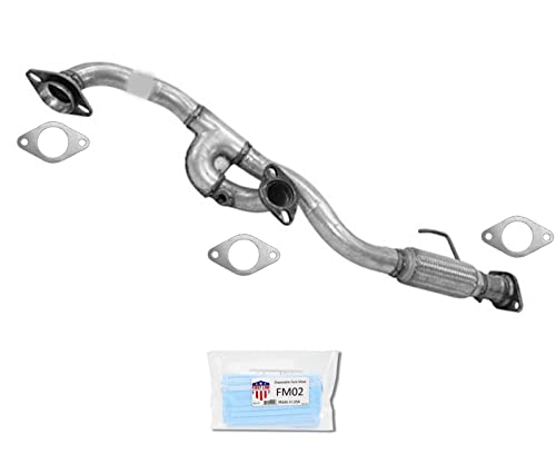 Front Engine Exhaust Flex Pipe Replacement Parts For 2001-2006 Ford Escape 3.0L