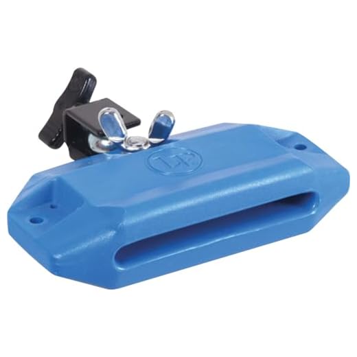 LP Latin Percussion LP860434 - Bloques Jam Block, afinación aguda, azul, LP1205