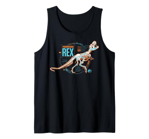 Jurassic World T-Rex Tank Top idéal pour le sport et l'été