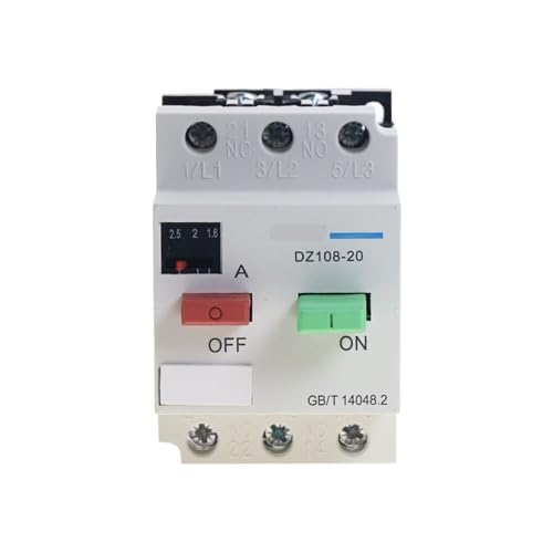 Protection du moteur disjoncteur DZ108-20/211 2,5A pour circuit électrique triphasé