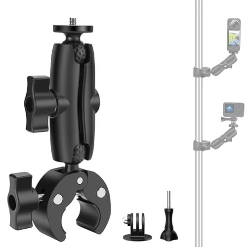 Insta360 ビデオカメラ 本体とキャップとハンドルクランプ Insta360 ビデオカメラ 本体とキャップとハンドルクランプ Insta360