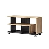 朝日木材加工 テレビ台 FEL style 32型 ナチュラル キャスター付 AS-FEL740 約幅74×奥行29x高さ41.1cm