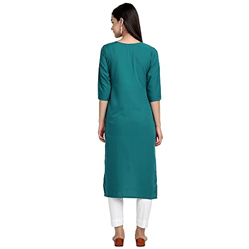 Image of Women's Crepe Regular Kurta