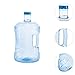 Zxpjkyu Water Dispenser Bottle Container 7.5L Portable Screw Cap Reusable Jug Water Bucket for Sports Camping Outdoor Travel Office, A