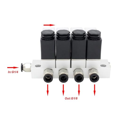 Distributeur pneumatique 2V025-08 DC12V pour automatiser un système agricole - 6