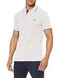 Modisches Polohemd BOSS Herren Paule 1 Polohemd, Light/Pastel Grey, XL