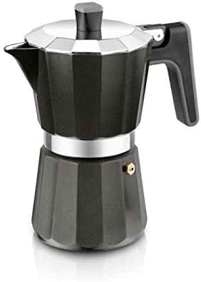 BRA Cafetera Italiana Inducción, Aluminum, Negro, 12 tazas : Bra:  Amazon.es: Hogar y cocina
