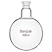 StonyLab 500ml in vetro rotondo a collo singolo con pallone rotondo RBF, con raccordo esterno conico standard 19/22-500ml
