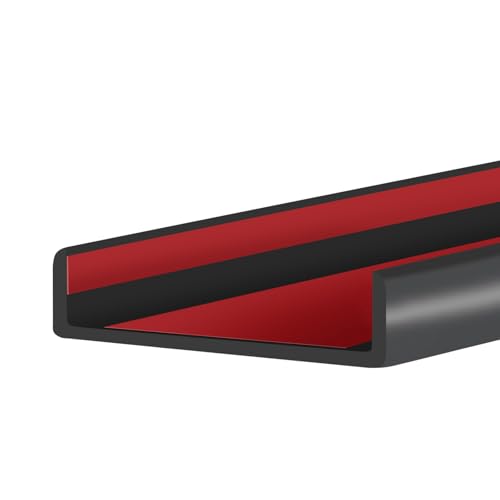 Big Size Rubber Edge Trim, 2-1/2 in Self-Adhesive U Channel Edge Protector