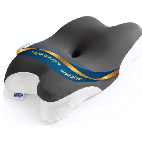Puro Essentials - Memory Foam Cervical Pillow, Ergonomic Butterfly Design for Neck and Shoulder Pain
