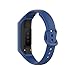Gheper Bands Compatible with Samsung Galaxy Fit E SM-R375 Smartwatch Soft Silicone Replacement Watchbands Fitness Sport Straps for Women Men, 3PCS