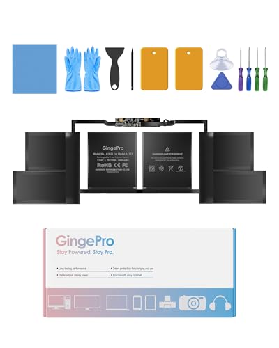 GingePro Replacement Battery for MacBook Pro A1707 15-Inch 2016-2017
