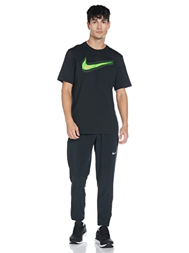 Nike Homme Nike Sportswear T shirt, Noir / Vert Mean, S EU - Image 5