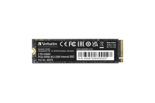 Verbatim Vi3000 Pcie Nvme M.2 Ssd 2Tb