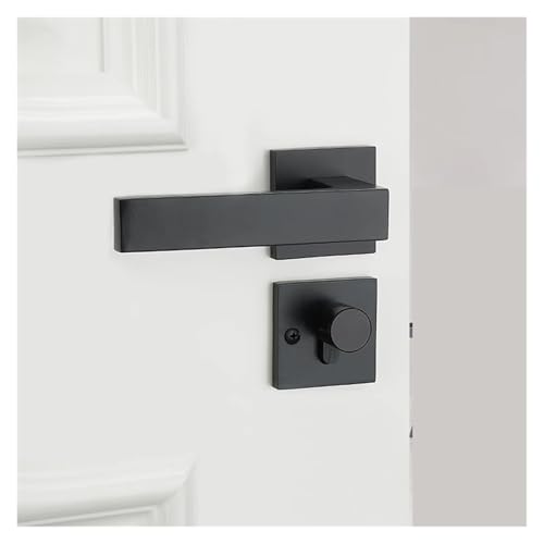 Cerradura de puerta de dormitorio para reformas de hogar y puertas de 35 a 50 mm 2