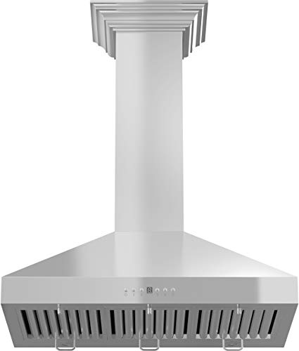 Zline Kl3Crn-30 Range Hood, 30 In, Stainless Steel #TOP2