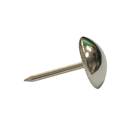 image for decotacks® Silver Finish Upholstery Nails, Furniture Tacks Thumb Tack