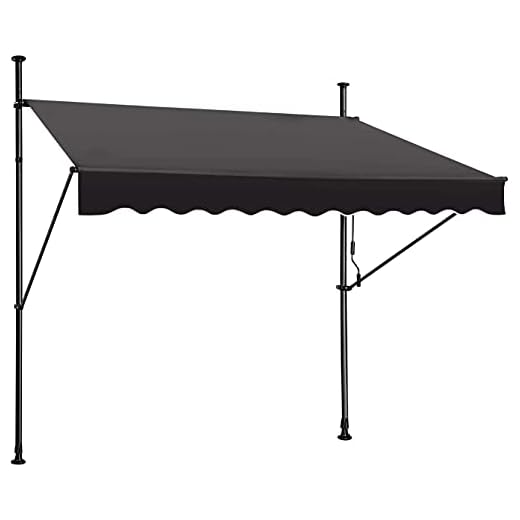 Best paint for polyester hand held umbrella STEELAID Manual Retractable Awning