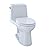 TOTO MS854114E#01 Eco Ultramax Elongated One Piece Toilet, Cotton White