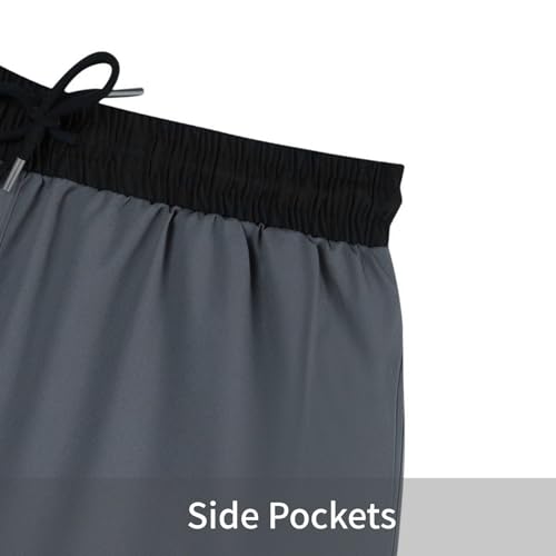 Men's Shorts, Quick-Drying Gym Shorts, Gym Shorts with Zipper Pockets3