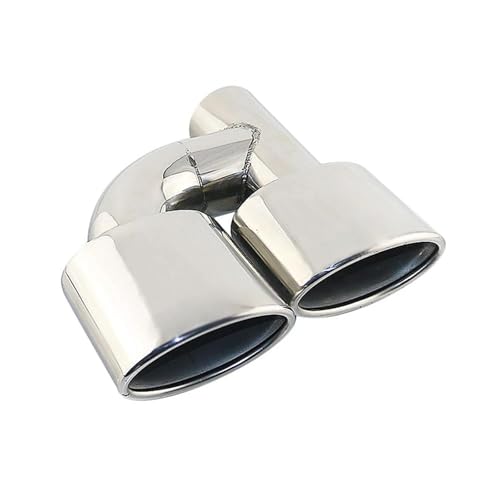Silencieux embout d'échappement ovale 63mm anti-rouille pour remplacer les sorties W204